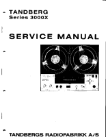 Tandberg 3000-X - Service Manual-2